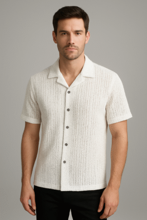 Cuban off-white crochet